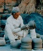 A Potter Making an earthenware
