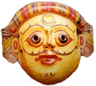 Mask Of Swt Bhairab